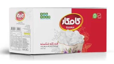 تصویر قند 5 کیلویی کارتن کامکار