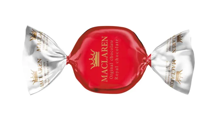 تصویر تافی مغزدار شکلاتی مک لارن