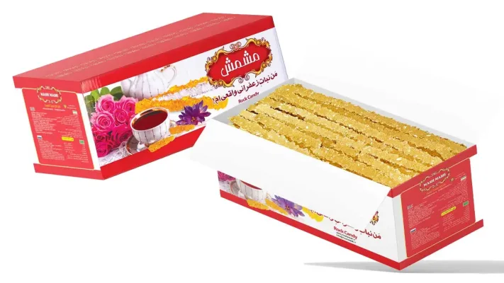 تصویر نبات زعفرانی 10 کیلویی مشمش